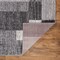 World Rug Gallery Modern Geometric Boxes Gray/Ivory Runner Rug 2'x7' 2072GRAY2X7 - alternate 6
